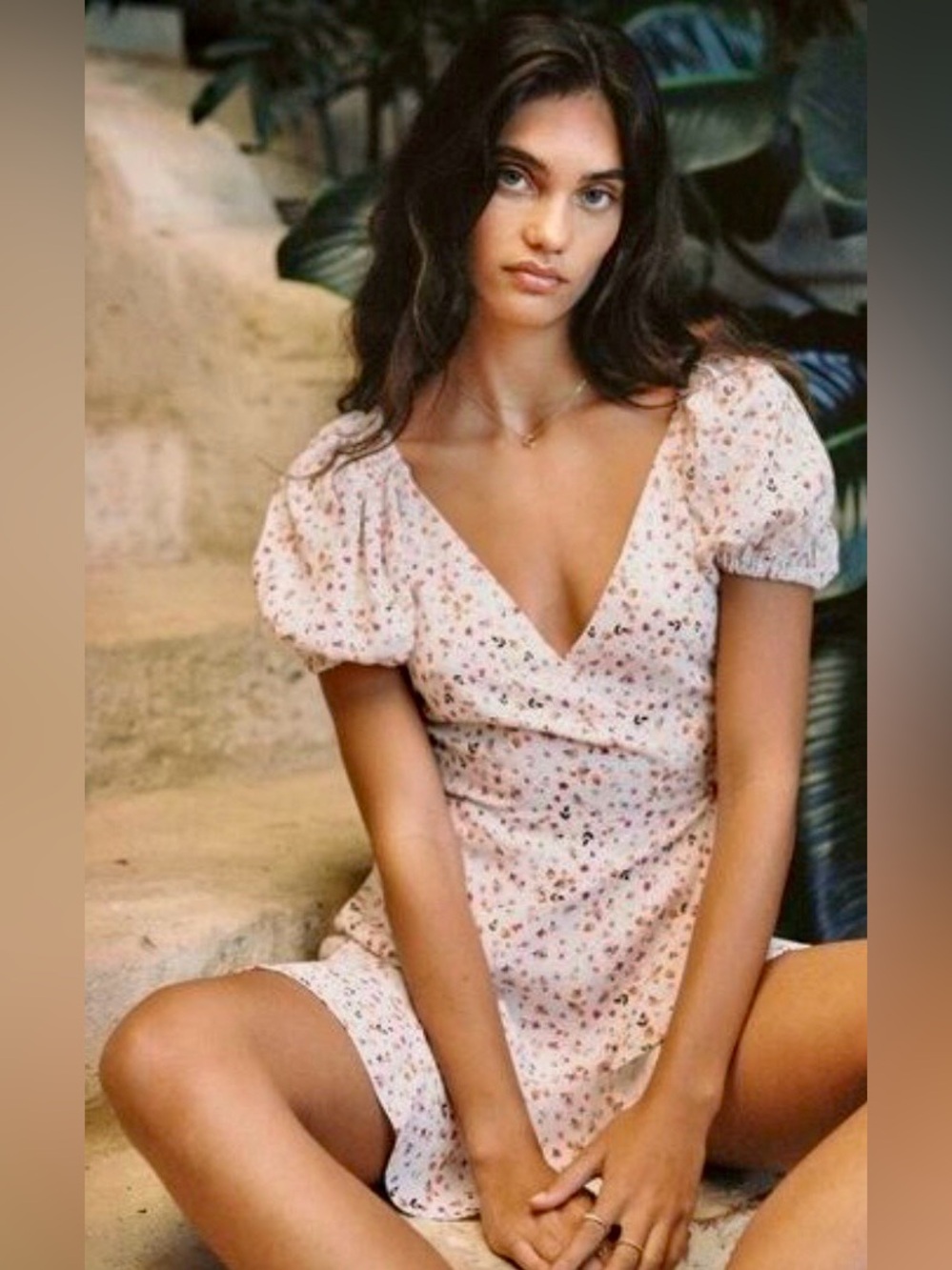 Significant Other Andrea Floral Mini Dress